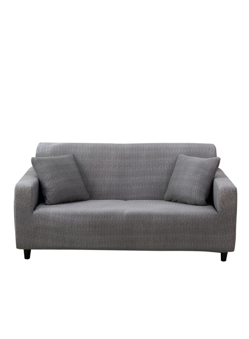 Sharpdo Solid Color Soft And Comfortable Elastic Sofa Cover With Retractable Length And Dust And Dirt Proof (Pillow case not included) - Image 1
