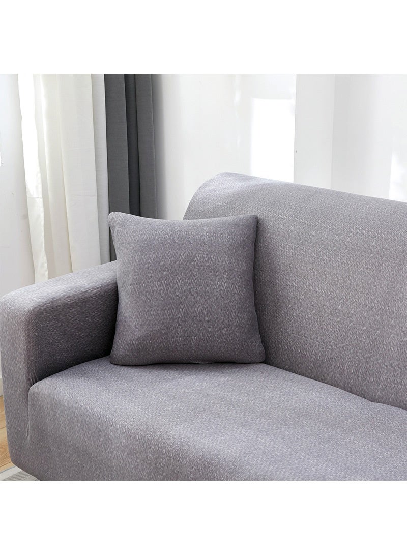 Sharpdo Solid Color Soft And Comfortable Elastic Sofa Cover With Retractable Length And Dust And Dirt Proof (Pillow case not included) - Image 4