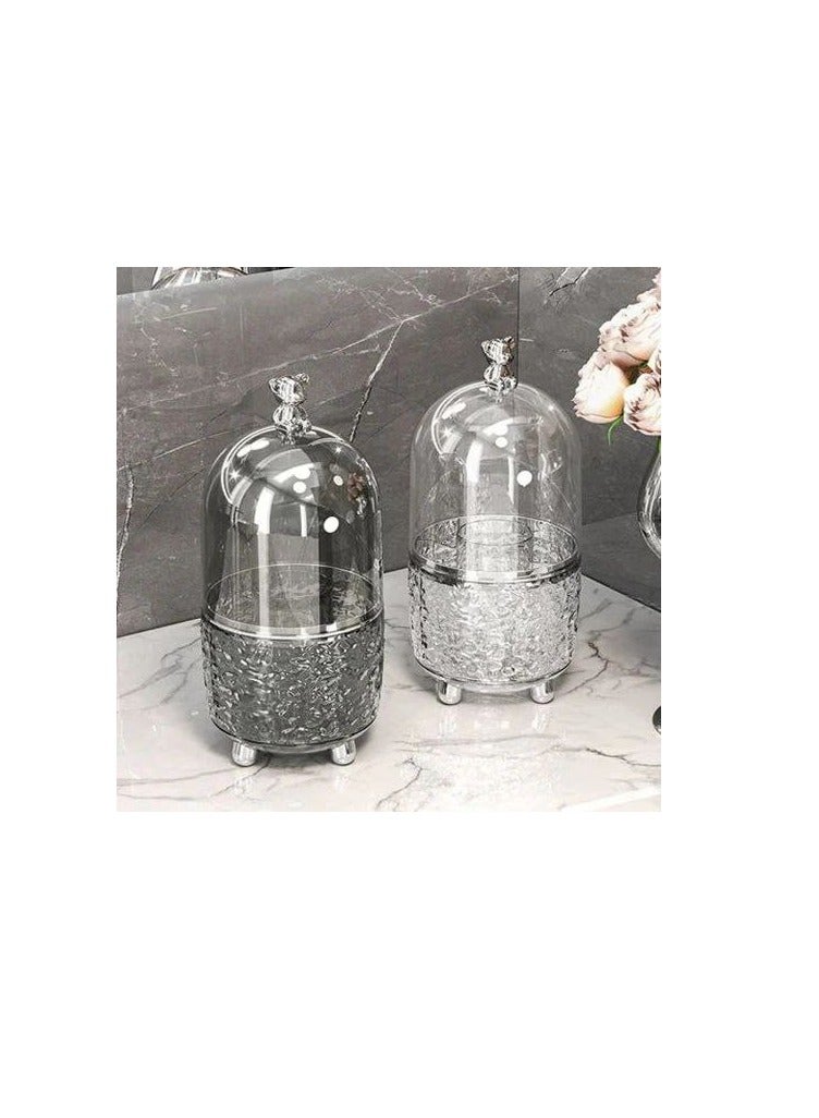 منظم فرش مكب دوار 360  منظم فرش وادوات الميكب  مناسب لتنظيم جميع الاغرض  منتج مستورد   اكريليك خامة ممتازة   6خانة - Image 1