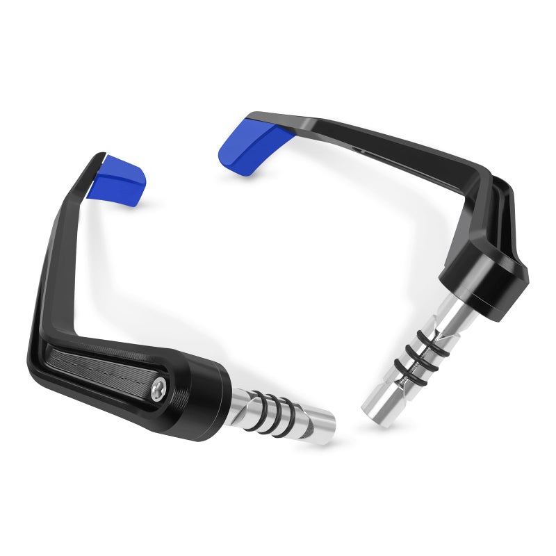 HAONEL Compatible with 78 22mm Brake Clutch Lever Guard CNC Aluminum Blue Motorcycle Handlebar Levers Protector Accessories - Image 2