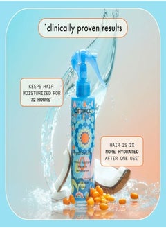 amika Amika Hydro Rush Intense Moisture Leave-In Conditioner with Hyaluronic Acid – Lightweight, Hydrating, and Detangling Spray for Long-Lasting Softness, Frizz Control, and Protection for Dry, Thirsty Hair – 200 ml / 6.7 oz, Vegan & Cruelty-Free  - Image 2