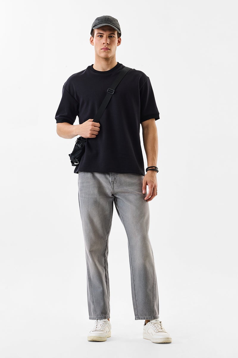 SNITCH Washed Baggy Fit Jeans - Image 2