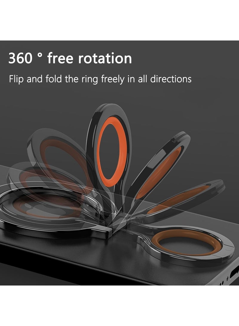 Magnetic phone grip for MagSafe accessories, detachable phone ring holder, silicone ring adjustable holder for iPhone 15/14/13/12，for Magnetic phone cases  - Image 4