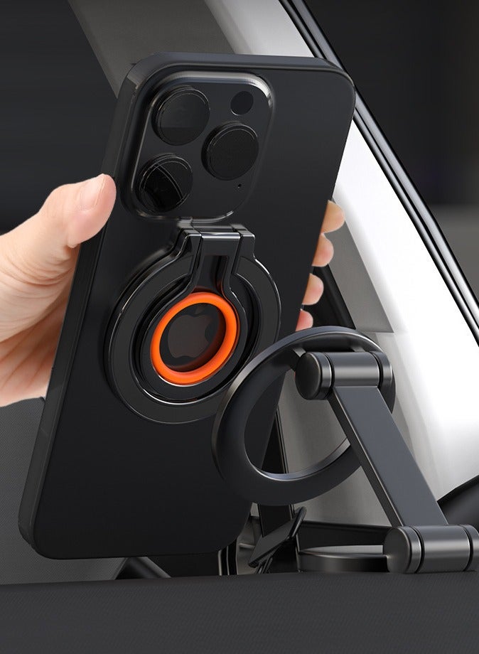 Magnetic phone grip for MagSafe accessories, detachable phone ring holder, silicone ring adjustable holder for iPhone 15/14/13/12，for Magnetic phone cases  - Image 5