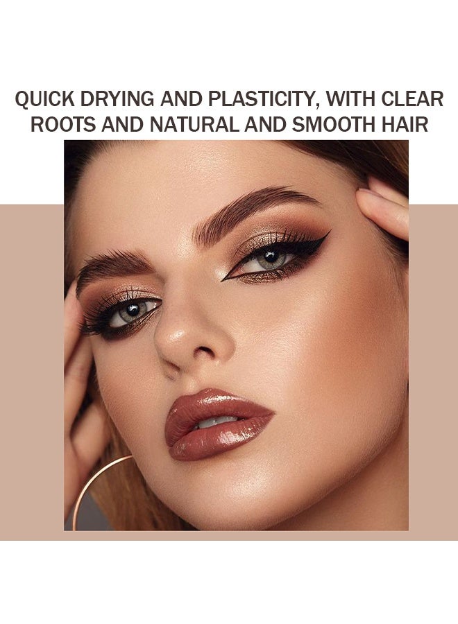 bvg Eyebrow Dyeing Plumpness ,Tinted Eyebrow Gel Kit - Auburn Thickening Brow gel,Natural Long Lasting Waterproof Eyebrow Makeup Gift for Women with 1 Eyebrow Brushes- # 02 - Image 5