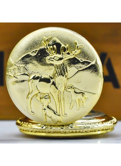NIBEMINENT Vintage Metal Analog Pocket Watch Unisex Casual Style  - Image 2
