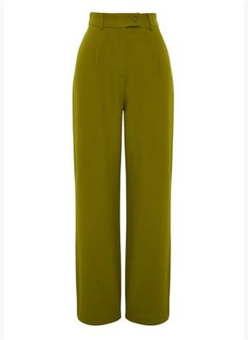 trendyol Green Trousers TWOAW22PL0263