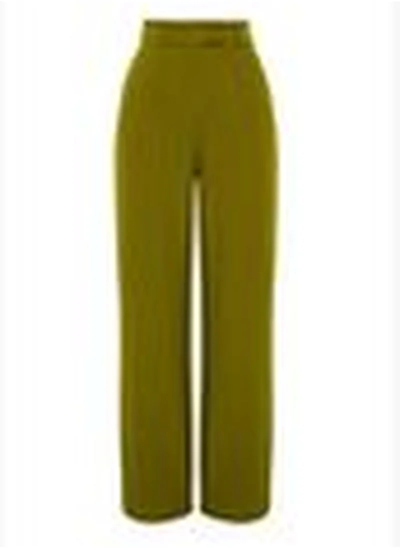 trendyol Green Trousers TWOAW22PL0263