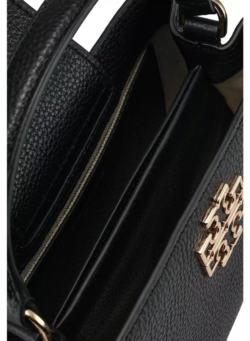 Tory Burch Black Minimalist Adjustable and Detachable Shoulder Strap Tote - Image 4