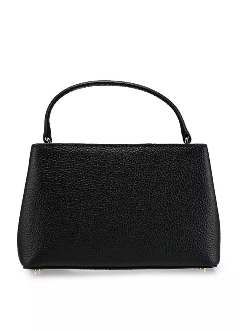 Tory Burch Black Minimalist Adjustable and Detachable Shoulder Strap Tote - Image 3
