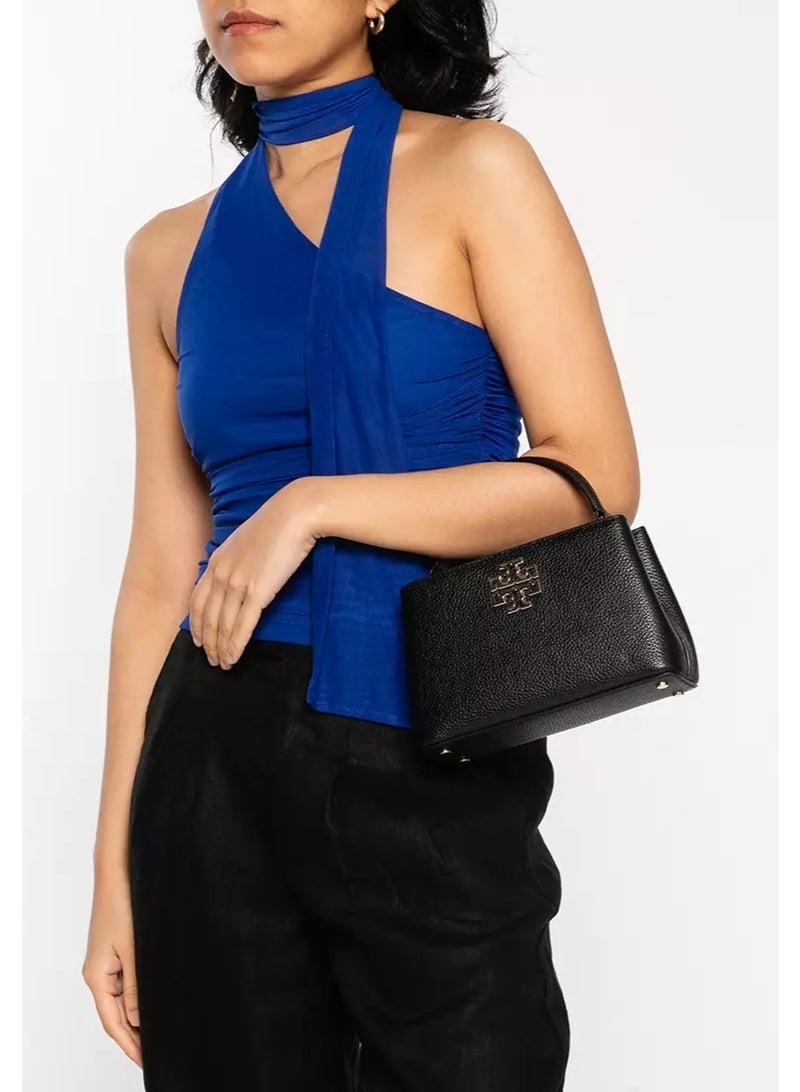 Tory Burch Black Minimalist Adjustable and Detachable Shoulder Strap Tote - Image 2