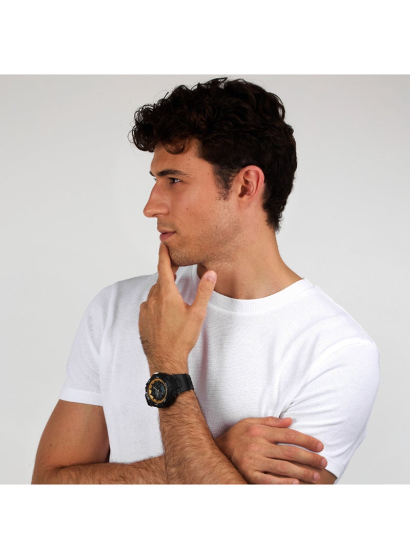 Sector EX-09 50MM DIGITAL BLACK DIAL BLACK ST - Image 4