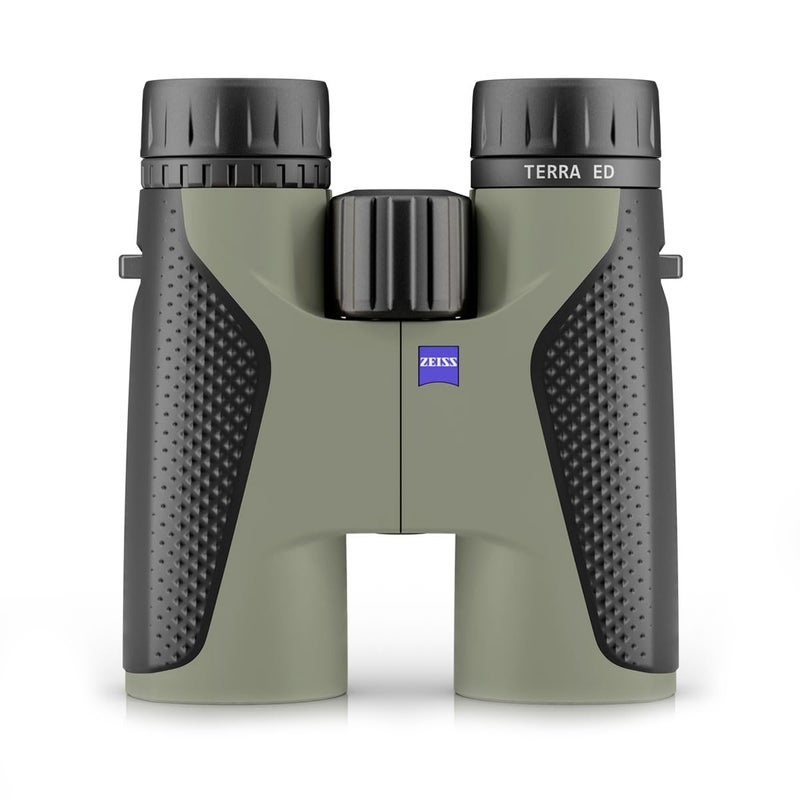 ZEISS Terra ED Binoculars 10x42 Waterproof and Fast Focusing with Coated Glass for Optimal Clarity in All Weather Conditions for Bird Watching Hunting Sightseeing BlackGreen BlackGreen - Image 2