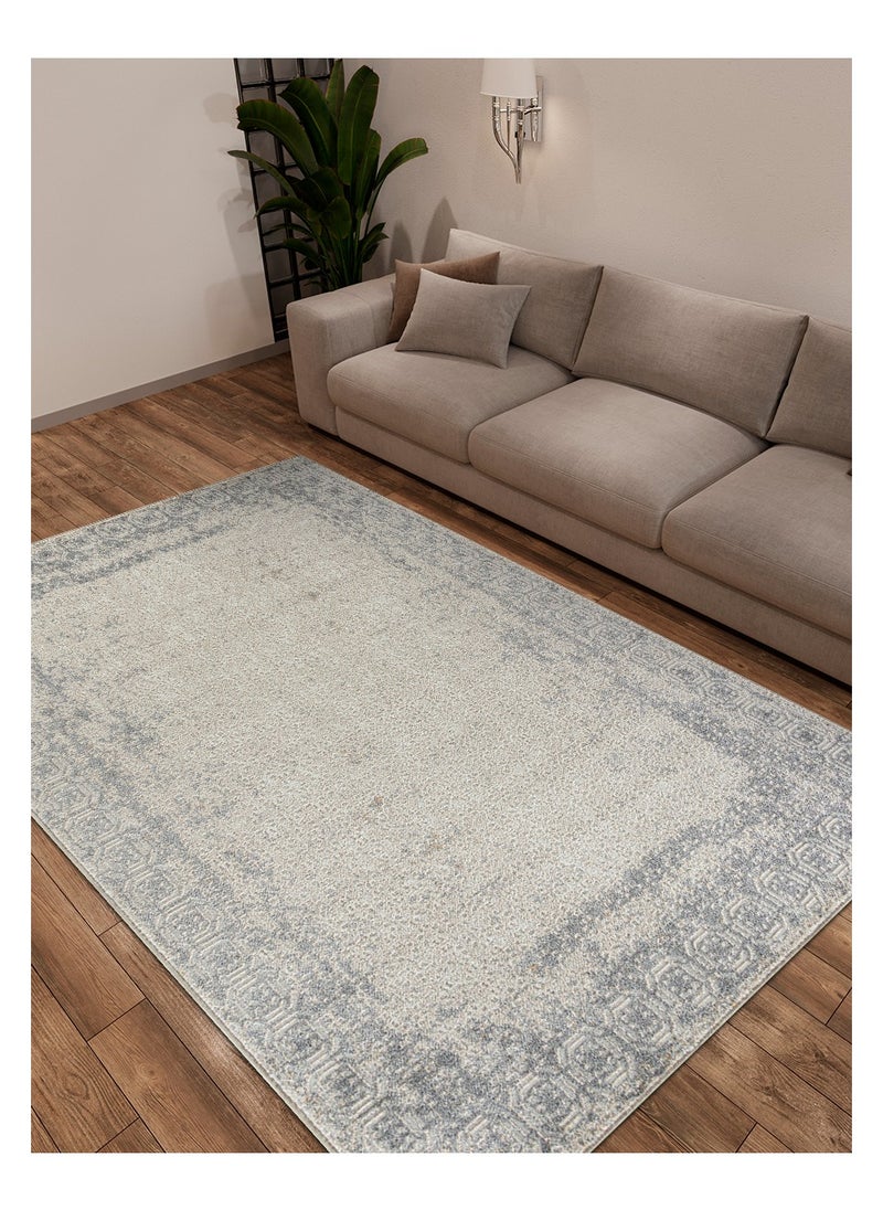 MERINOS Modern Vintage Style Area Rug Non-Slip Super Soft Touch Living Room Bedroom Floor Decoration Carpet Beige Natural Light Rectangular 200x300 cm  - Image 1