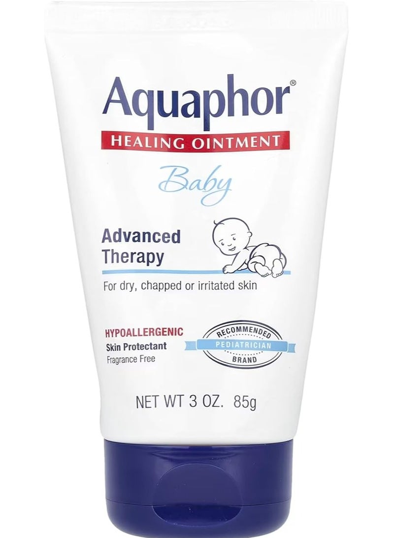 Aquaphor, Baby, Healing Ointment, Fragrance Free, 3 oz (85 g) - Image 1