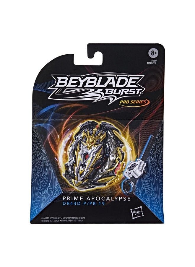 Burst Pro Series Prime Apocalypse Spinning Top Starter Pack Attack Type Battling Game Top With Launcher Toy