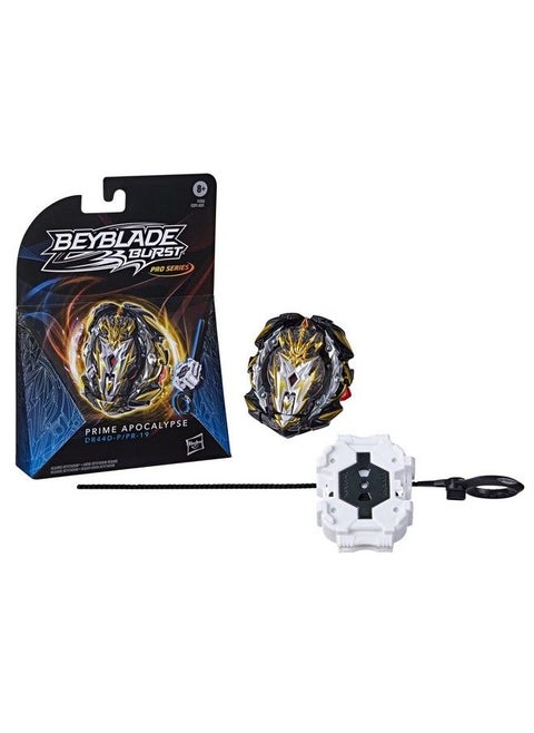 Burst Pro Series Prime Apocalypse Spinning Top Starter Pack Attack Type Battling Game Top With Launcher Toy
