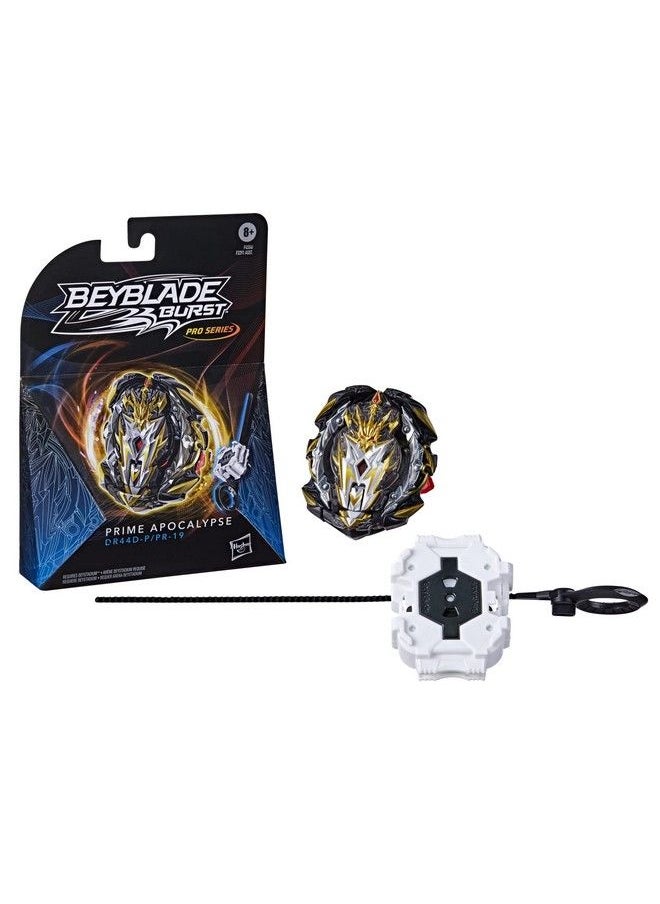 Burst Pro Series Prime Apocalypse Spinning Top Starter Pack Attack Type Battling Game Top With Launcher Toy