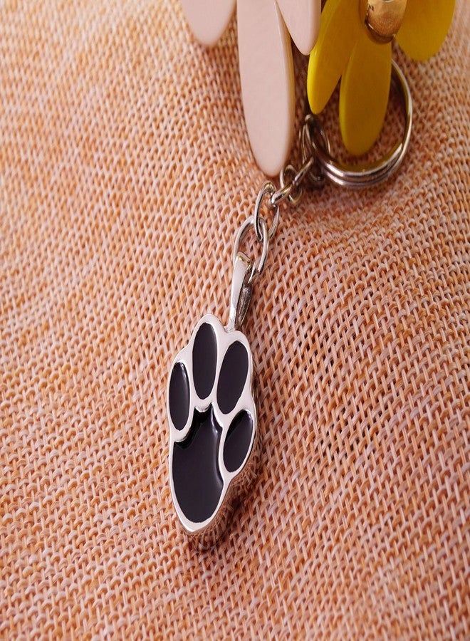 COCO Park Pet Paw/Dog Paw Stainless Steel Urn Pendant Keyring Ash Memorial Keepsake Cremation Jewelry Keychain - Image 3