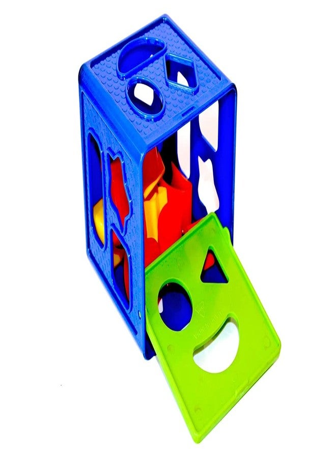 SELLMONK Plastic Baby and Toddler Shape Sorting Cube with Shape and Different Color Toys for 1 Year Old - Multicolor - Image 4