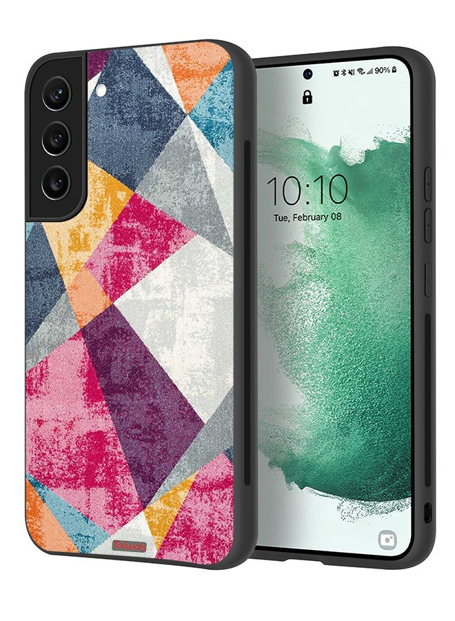Tolwak Samsung Galaxy S22 5G Protective Case Cover Paint Pattern - Image 1