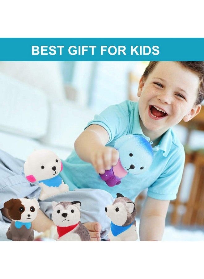 POKONBOY Jumbo Squishy Toy Squishies Dog Pokonboy 5 Pack Kawaii Cream Scented Squishies Party Supplies Toys Stress Reliever Toys For Boys And Girls  - Image 5