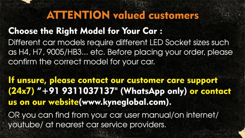 KYNE 300W High Power Premium LED Headlights Bulb – 9005/HB3 6000K Cool White, 30,000 Lumens Ultra-Bright, IP65 Waterproof with 4 YEAR WARRANTY (4 Year Warranty, 9005/HB3) - Image 2