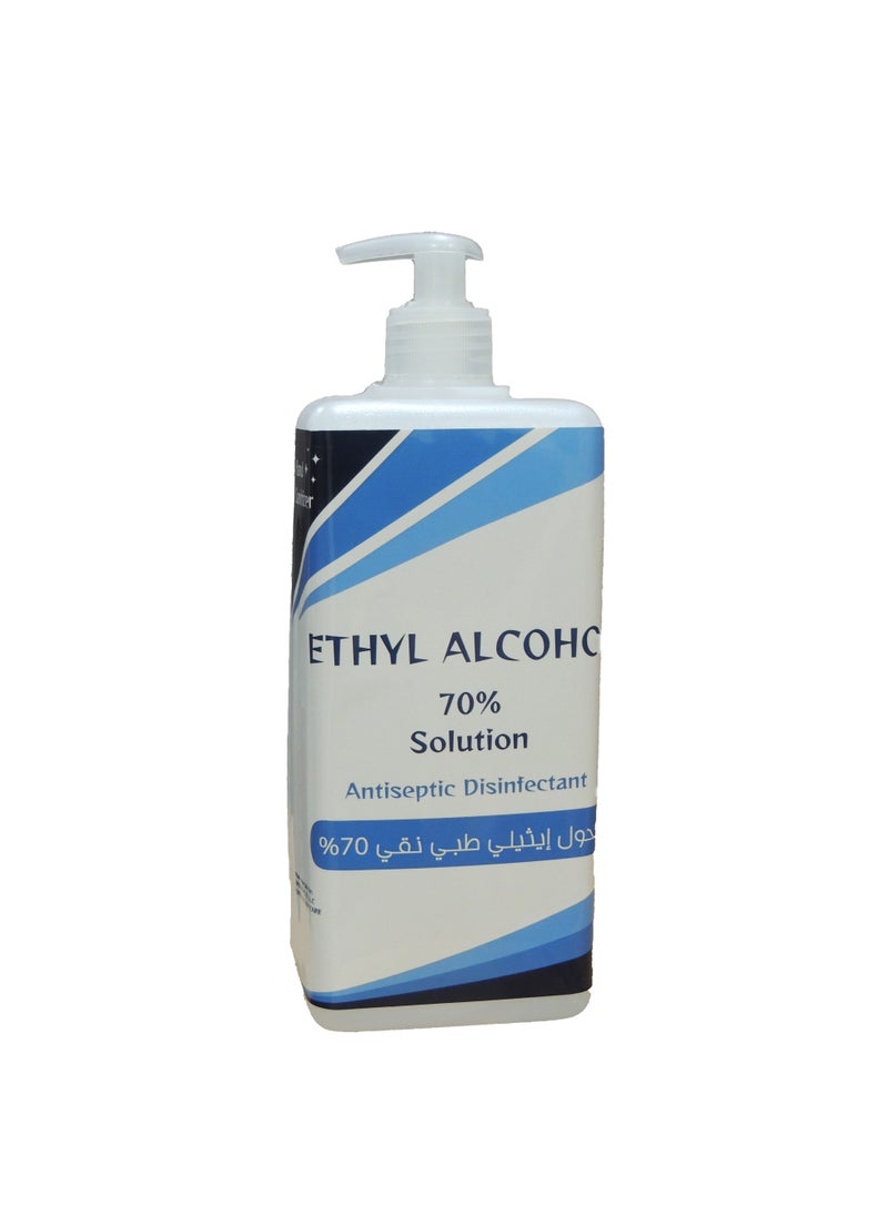 ماركة غير محددة كحول إيثيلي طبي نقي 70% - 1 لتر 