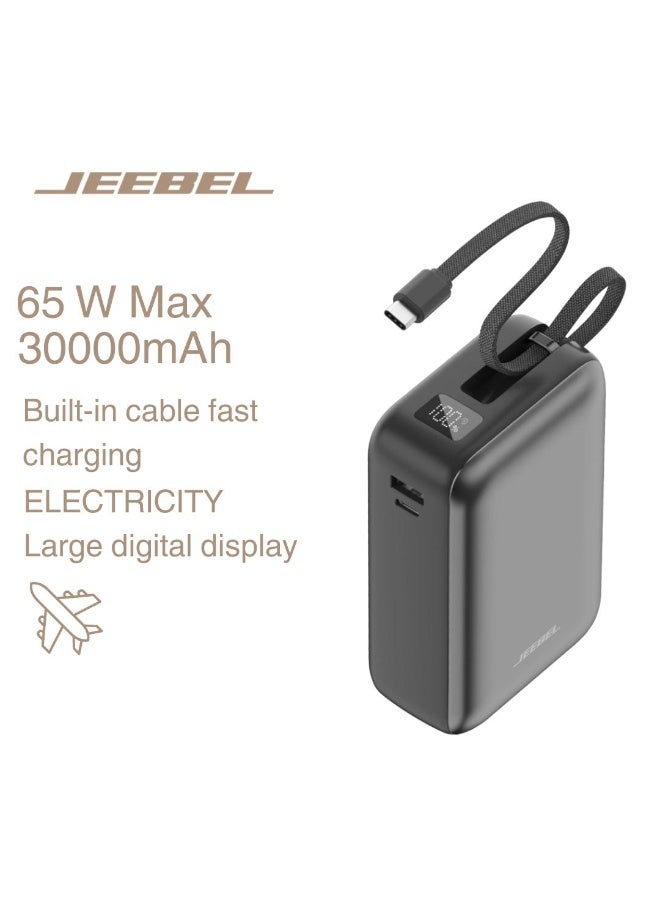 JEEBEL 30000mAh Power Bank – 65W PD Fast Charging - Image 1