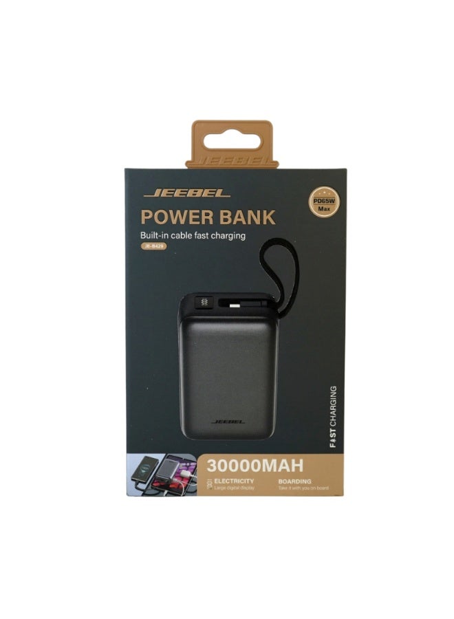 JEEBEL 30000mAh Power Bank – 65W PD Fast Charging - Image 4