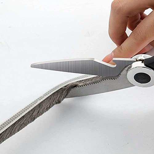 HYDERON Anti-Collision Weather Stripping Brush – Pile Self-Adhesive Seal for Sliding Doors & Windows (16.5ft/5m, Grey) - Image 5