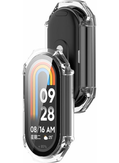 Dexmon Xiaomi Mi Band 8 Case Screen Protector 360 Full Protection Hard PC High Quality Stiff Guard  - Image 2