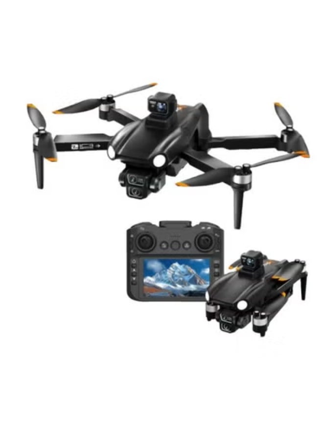 JAJEEK Z103 GPS Drone with 8K Wide-Angle Camera, 4.5-Inch Screen Remote Control, 3400mAh Battery, Foldable Quadcopter for Aerial Photography, Live Video & Long Flight Time - Image 1