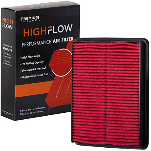 Premium Guard HIGHFLOW PA6320X, High Performance, Pre-Oiled Disposable Engine Air Filter | Fits 2016-13 Hyundai Santa Fe Sport, 2018-13 Santa Fe, 2019-13 Santa Fe XL, 2015-14 Kia Sorento - Image 2