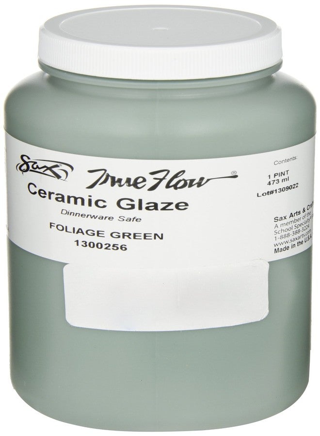 Sax True Flow No Lead Gloss Glaze - 1 Pint - Foliage Green