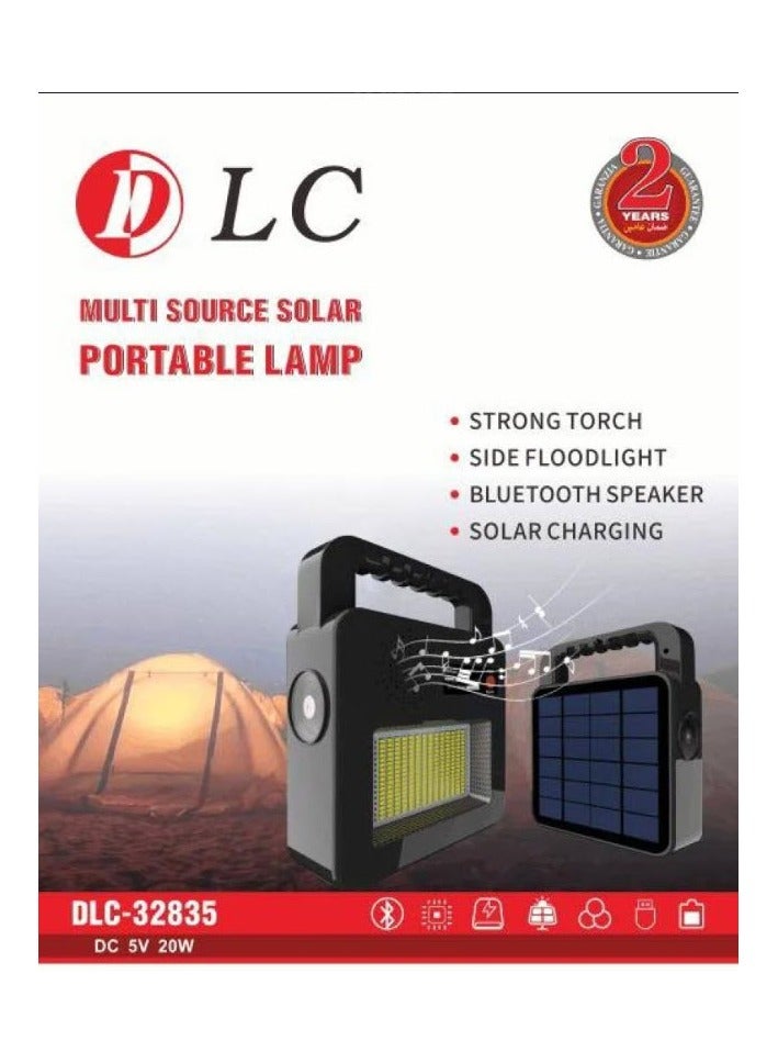 DLC - Multifunctional Rechargeable Flashlight M/DLC-32835 DLC Brand - Image 2