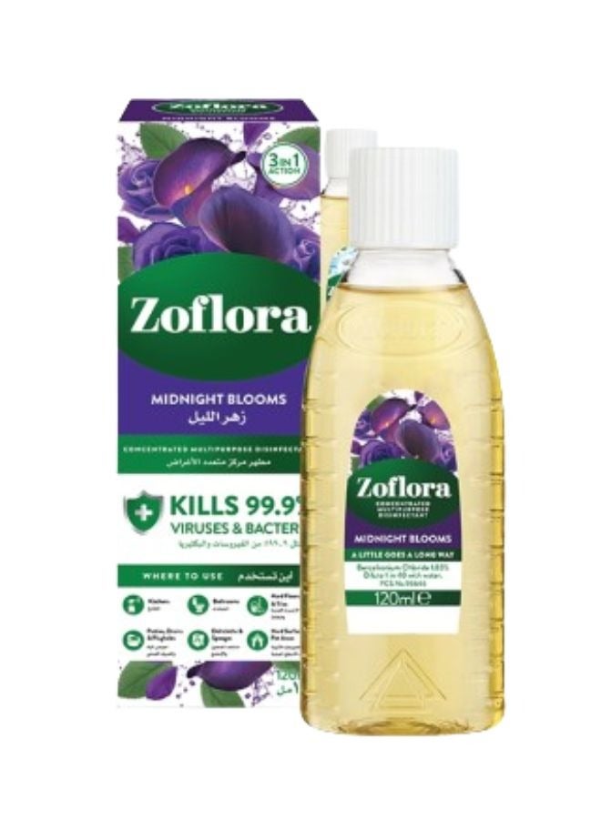 Zoflora مطهر مركز متعدد الأغراض زهور منتصف الليل - Image 1