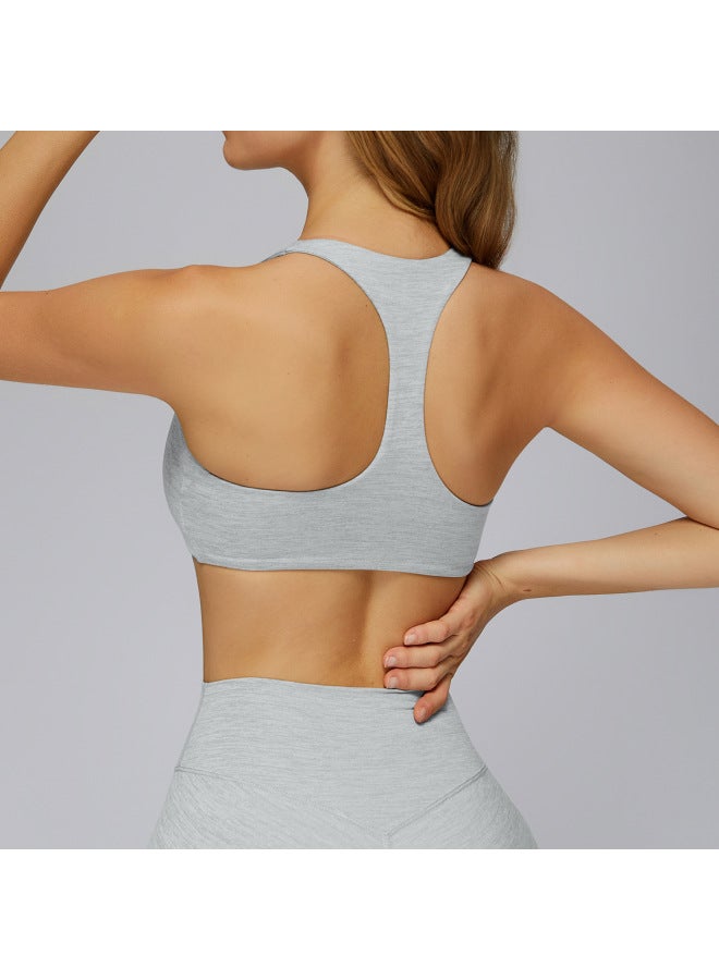 Brushed Yoga Bra Outdoor Racer-back Fitness Wear Women's Running Tight Casual Sports Bra 4510