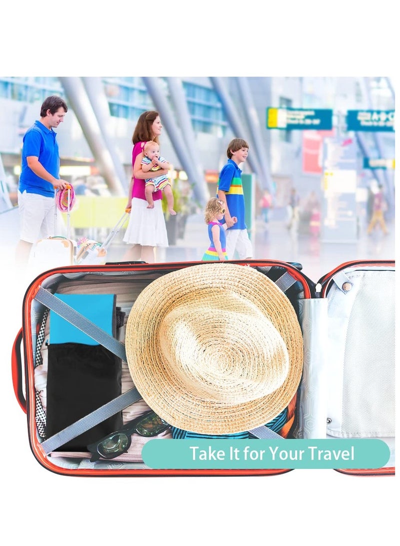 Excefore Baby Airplane Travel Footrest Bed, Toddler Airplane Seat, Portable Toddler Travel Foot Hammock, Airplane Seat Extender Leg Rest for Kid, Travel Essentials for Children to Lie Down on Plane (Blue) - Image 5