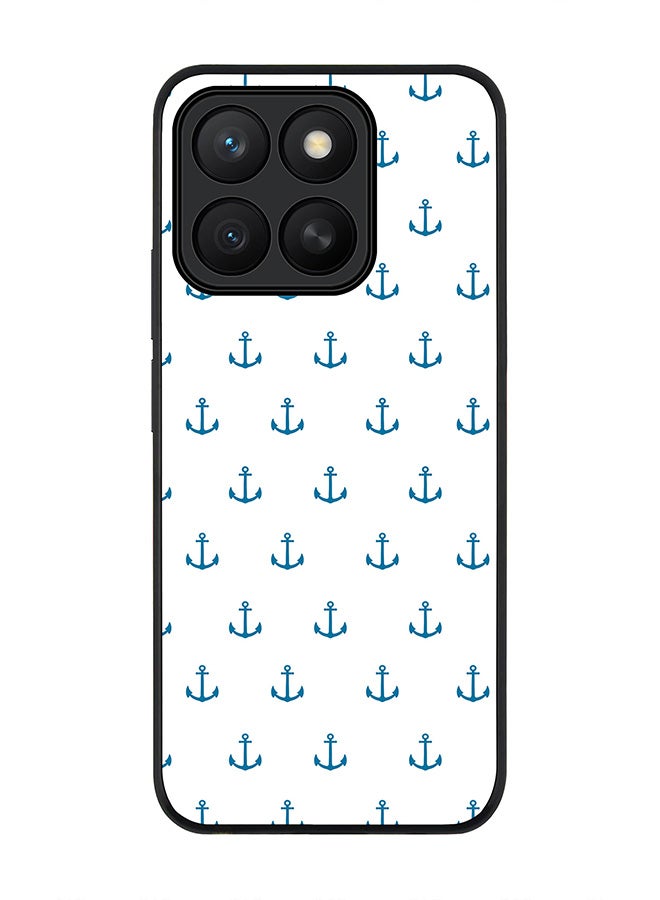 Stylizedd For Honor X8c Case,Slim fit Camera Protection, Shockproof Thin Phone cover  - Anchor Blue