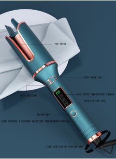 OASIS DESERT Ceramic Fast Heat Automatic Curling Iron Liquid Crystal Display Fluffy Curling Iron Dry And Wet Dual Use  - Image 4