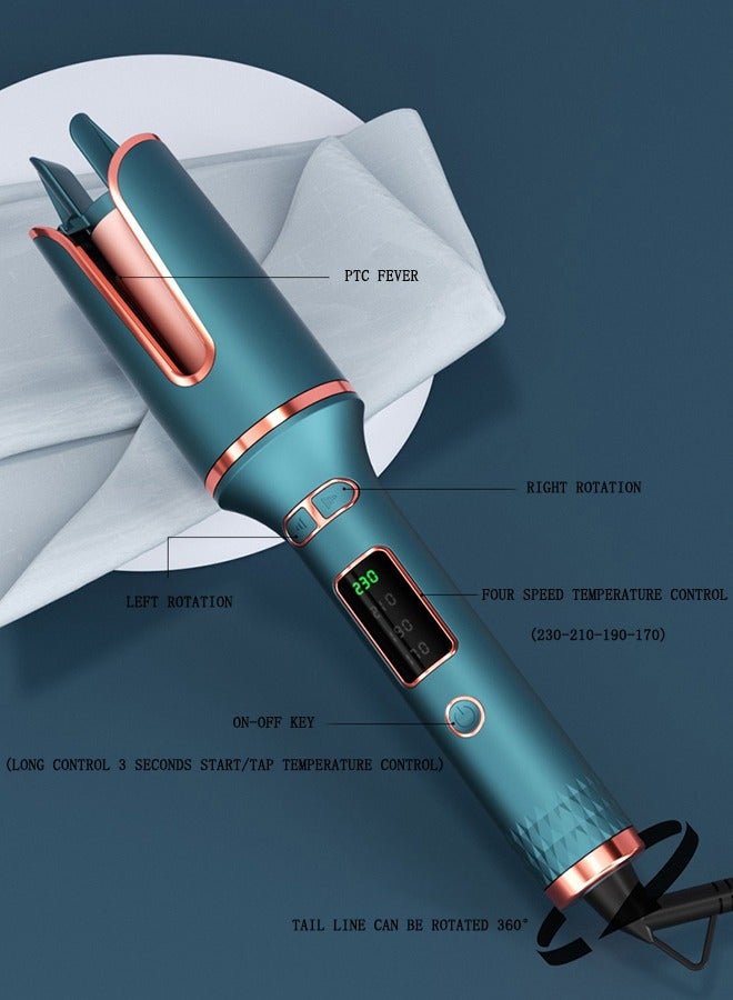 OASIS DESERT Ceramic Fast Heat Automatic Curling Iron Liquid Crystal Display Fluffy Curling Iron Dry And Wet Dual Use - Image 4