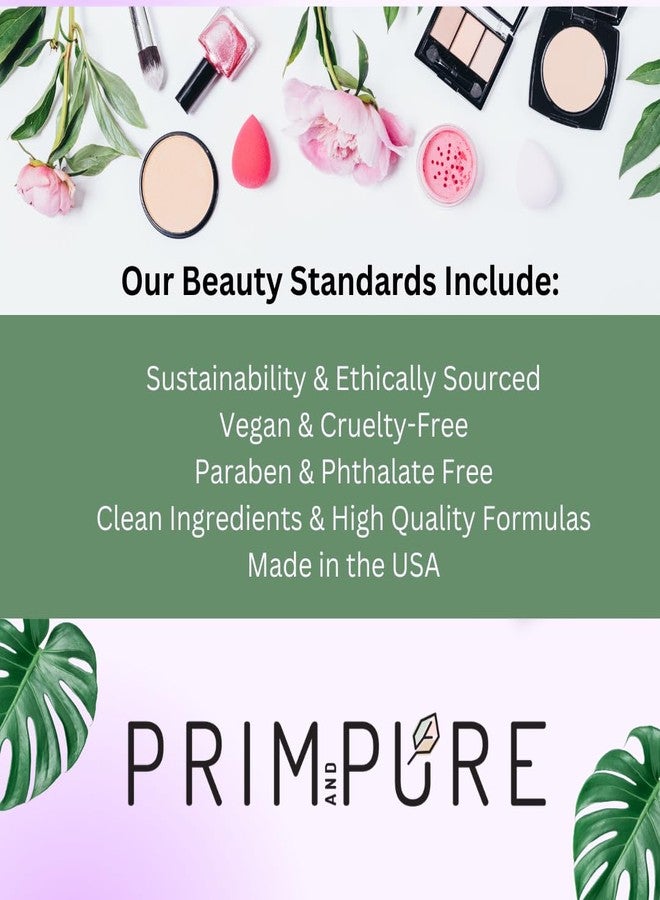 Prim and Pure ماسكارا طبيعية معدنية من بريم وبور للنساء، ماسكارا للمراهقين، تدوم طويلاً، سوداء، معدنية، عضوية - Image 3