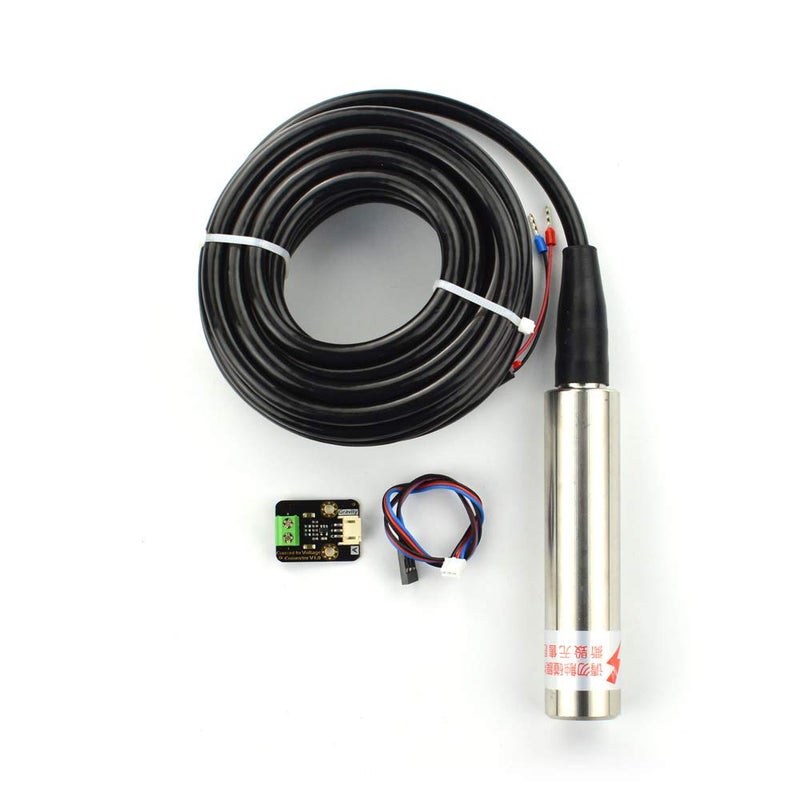 DFROBOT Gravity: Industrial Stainless Steel Submersible Pressure Level Sensor(0~5m, IP68) - Image 1