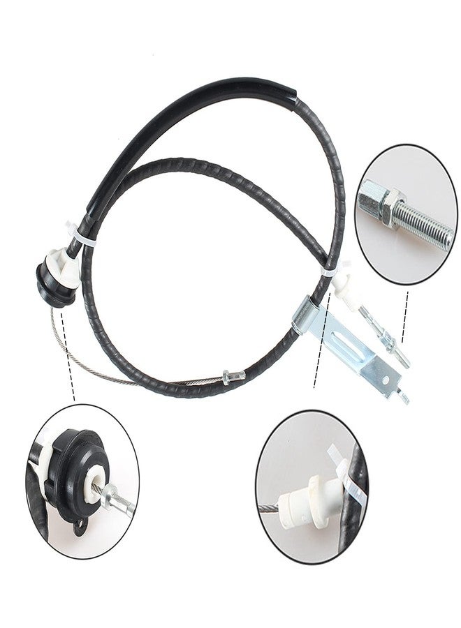 DIPMOTOR Firewall Adjuster & Triple Hook Clutch Quadrant Kit & Clutch Cable Compatible with 1996-2004 Ford Mustang (All) - Image 2