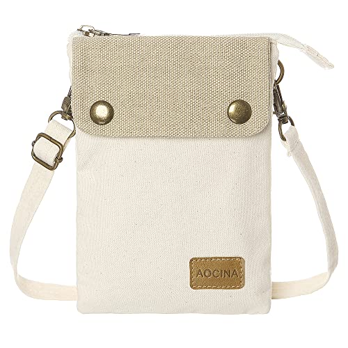 AOCINA Small Crossbody Purse kawaii Phone Purse Cute Little Wallet Key Bag Gifts for Teen Girls Daughter Trendy Stuff(Grey-Three Cat) - Image 1