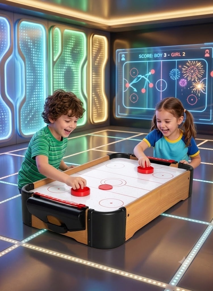 FULL JOY Air Hockey Table Game For kids 48.5*30.5*8.7CM - Image 1