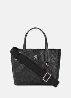 Tommy Hilfiger Plus Tommy Hilfiger Geometric PU Structured Sling Bag with Quilted  - Image 1