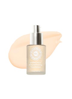 Honeybee Gardens Golden Hour Skin Perfecting Supernatural (Neutral Light Shade) Liquid Foundation ; Luxurious Golden Hour Radiance, 34.5Ml;1.16 Fl Oz  - Image 2