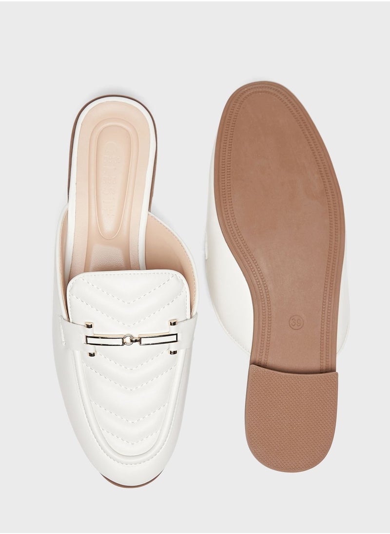 Celeste - Backless Slip Ons - Image 1